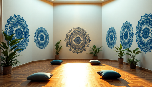 Elevate Your Space: Infusing Spiritual Serenity with Mandala Designs